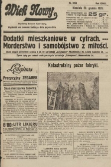 Wiek Nowy : popularny dziennik ilustrowany. 1928, nr 8253