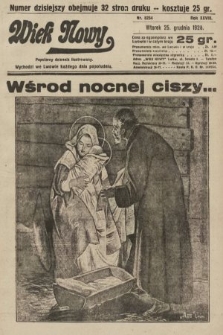 Wiek Nowy : popularny dziennik ilustrowany. 1928, nr 8254