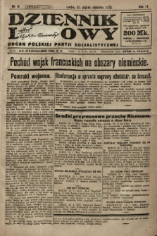 Dziennik Ludowy : organ Polskiej Partji Socjalistycznej. 1923, nr 8