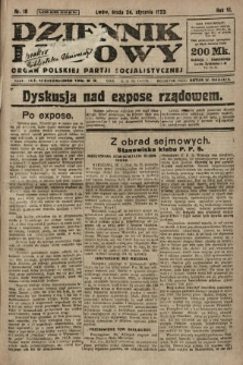 Dziennik Ludowy : organ Polskiej Partji Socjalistycznej. 1923, nr 18