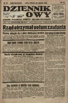 Dziennik Ludowy : organ Polskiej Partji Socjalistycznej. 1923, nr 19