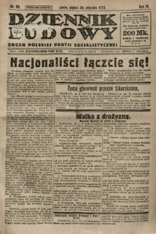 Dziennik Ludowy : organ Polskiej Partji Socjalistycznej. 1923, nr 20