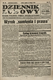 Dziennik Ludowy : organ Polskiej Partji Socjalistycznej. 1923, nr 26