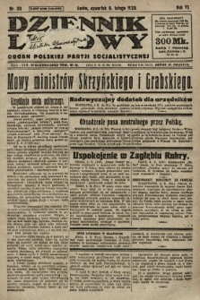 Dziennik Ludowy : organ Polskiej Partji Socjalistycznej. 1923, nr 30