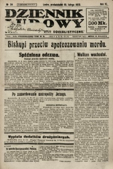 Dziennik Ludowy : organ Polskiej Partji Socjalistycznej. 1923, nr 34