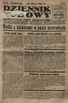 Dziennik Ludowy : organ Polskiej Partji Socjalistycznej. 1923, nr 38