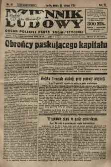 Dziennik Ludowy : organ Polskiej Partji Socjalistycznej. 1923, nr 41