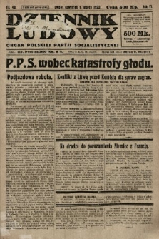 Dziennik Ludowy : organ Polskiej Partji Socjalistycznej. 1923, nr 48