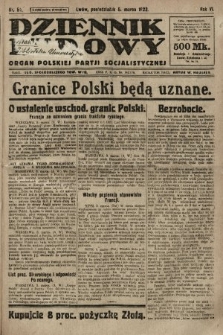 Dziennik Ludowy : organ Polskiej Partji Socjalistycznej. 1923, nr 52