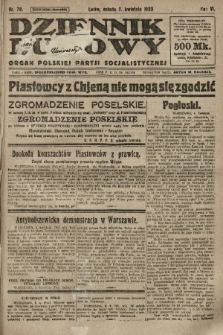 Dziennik Ludowy : organ Polskiej Partji Socjalistycznej. 1923, nr 78