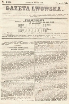Gazeta Lwowska. 1852, nr 299