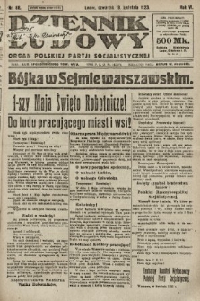 Dziennik Ludowy : organ Polskiej Partji Socjalistycznej. 1923, nr 88