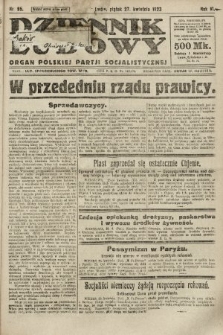 Dziennik Ludowy : organ Polskiej Partji Socjalistycznej. 1923, nr 95