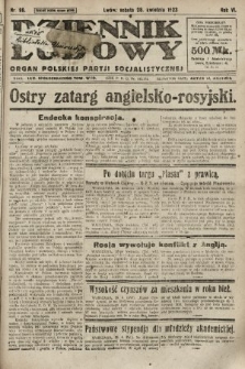 Dziennik Ludowy : organ Polskiej Partji Socjalistycznej. 1923, nr 96