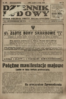 Dziennik Ludowy : organ Polskiej Partji Socjalistycznej. 1923, nr 100