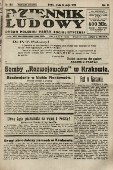 Dziennik Ludowy : organ Polskiej Partji Socjalistycznej. 1923, nr 104