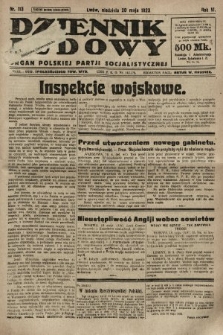 Dziennik Ludowy : organ Polskiej Partji Socjalistycznej. 1923, nr 113