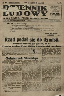 Dziennik Ludowy : organ Polskiej Partji Socjalistycznej. 1923, nr 119