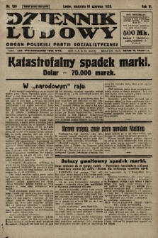 Dziennik Ludowy : organ Polskiej Partji Socjalistycznej. 1923, nr 129
