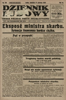 Dziennik Ludowy : organ Polskiej Partji Socjalistycznej. 1923, nr 135