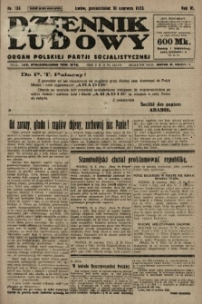 Dziennik Ludowy : organ Polskiej Partji Socjalistycznej. 1923, nr 136