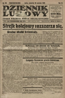 Dziennik Ludowy : organ Polskiej Partji Socjalistycznej. 1923, nr 144