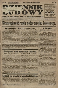 Dziennik Ludowy : organ Polskiej Partji Socjalistycznej. 1923, nr 146