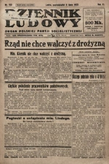 Dziennik Ludowy : organ Polskiej Partji Socjalistycznej. 1923, nr 153