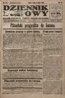 Dziennik Ludowy : organ Polskiej Partji Socjalistycznej. 1923, nr 154
