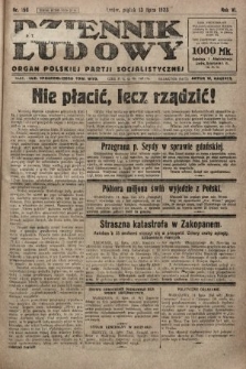 Dziennik Ludowy : organ Polskiej Partji Socjalistycznej. 1923, nr 156
