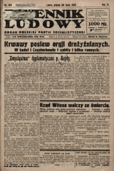 Dziennik Ludowy : organ Polskiej Partji Socjalistycznej. 1923, nr 162