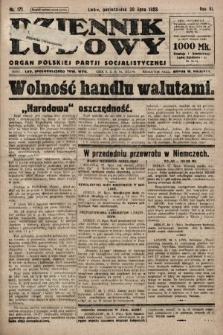Dziennik Ludowy : organ Polskiej Partji Socjalistycznej. 1923, nr 171