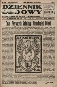 Dziennik Ludowy : organ Polskiej Partji Socjalistycznej. 1923, nr 176