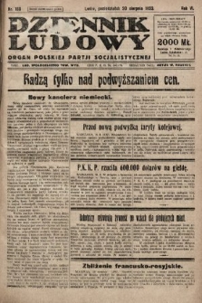 Dziennik Ludowy : organ Polskiej Partji Socjalistycznej. 1923, nr 188