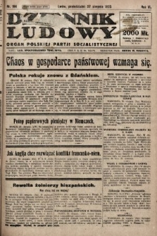 Dziennik Ludowy : organ Polskiej Partji Socjalistycznej. 1923, nr 194