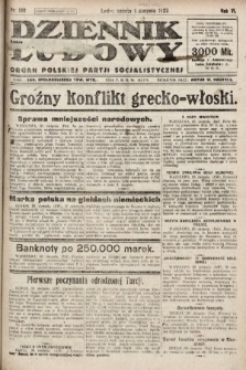 Dziennik Ludowy : organ Polskiej Partji Socjalistycznej. 1923, nr 198