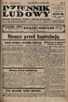 Dziennik Ludowy : organ Polskiej Partji Socjalistycznej. 1923, nr 207