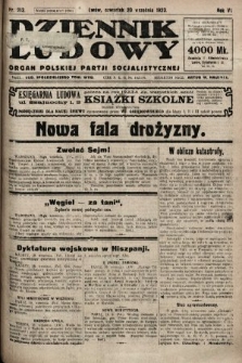 Dziennik Ludowy : organ Polskiej Partji Socjalistycznej. 1923, nr 213