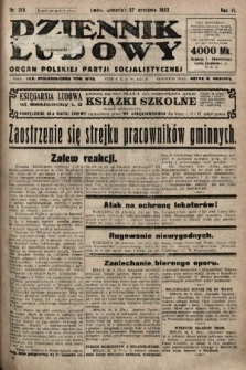 Dziennik Ludowy : organ Polskiej Partji Socjalistycznej. 1923, nr 219