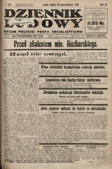 Dziennik Ludowy : organ Polskiej Partji Socjalistycznej. 1923, nr 231