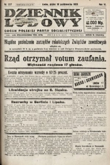 Dziennik Ludowy : organ Polskiej Partji Socjalistycznej. 1923, nr 237