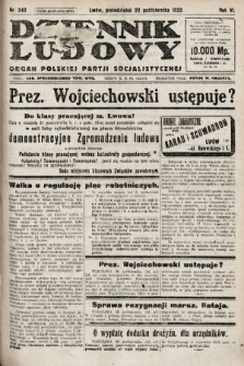 Dziennik Ludowy : organ Polskiej Partji Socjalistycznej. 1923, nr 240