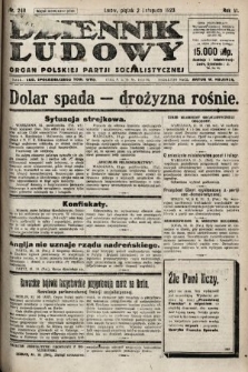 Dziennik Ludowy : organ Polskiej Partji Socjalistycznej. 1923, nr 249