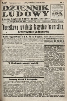 Dziennik Ludowy : organ Polskiej Partji Socjalistycznej. 1923, nr 257