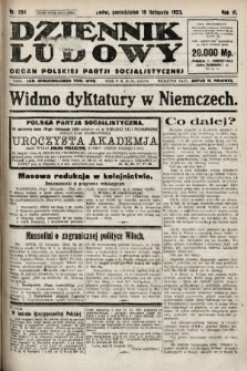 Dziennik Ludowy : organ Polskiej Partji Socjalistycznej. 1923, nr 264