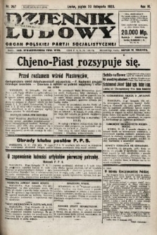 Dziennik Ludowy : organ Polskiej Partji Socjalistycznej. 1923, nr 267