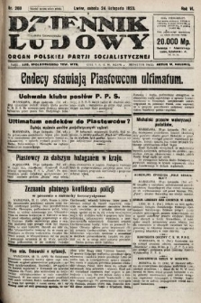 Dziennik Ludowy : organ Polskiej Partji Socjalistycznej. 1923, nr 268