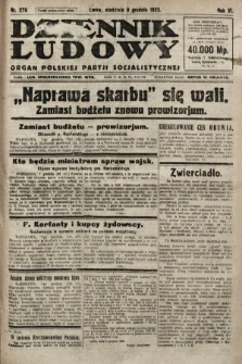 Dziennik Ludowy : organ Polskiej Partji Socjalistycznej. 1923, nr 279