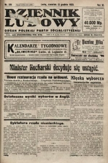 Dziennik Ludowy : organ Polskiej Partji Socjalistycznej. 1923, nr 281