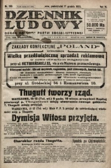 Dziennik Ludowy : organ Polskiej Partji Socjalistycznej. 1923, nr 285